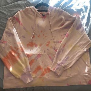 Wild Fable Tie-Dye Cropped Sweatshirt! Size Large